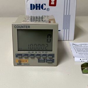 DHC Digital Counter DHC2J-A1R, AC/DC100-240V 1-999999 With Display & Accessories